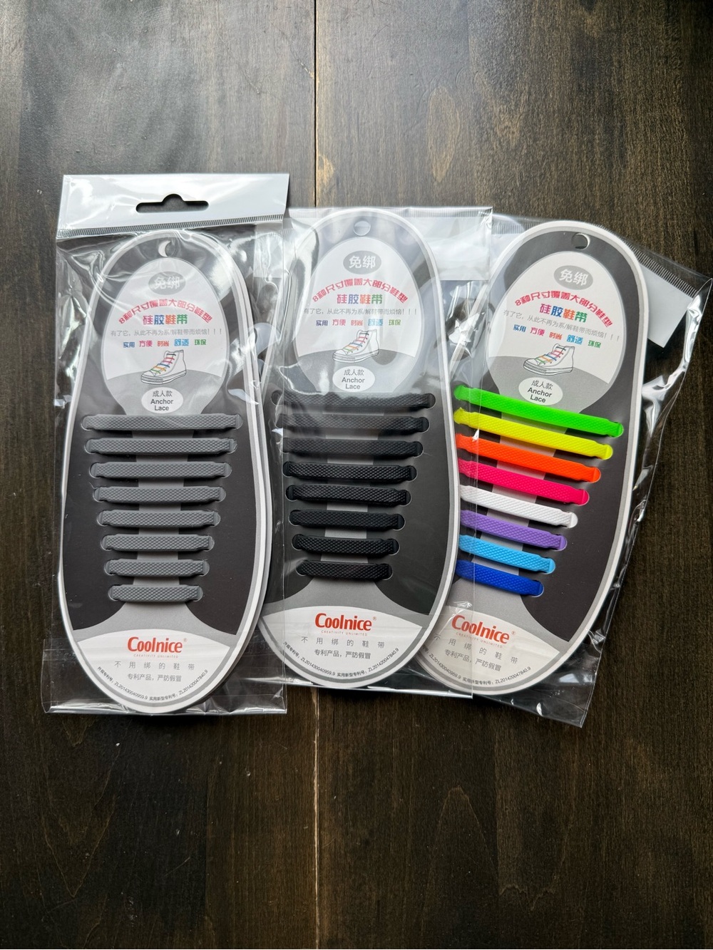 No-Tie Rubber Shoe Laces